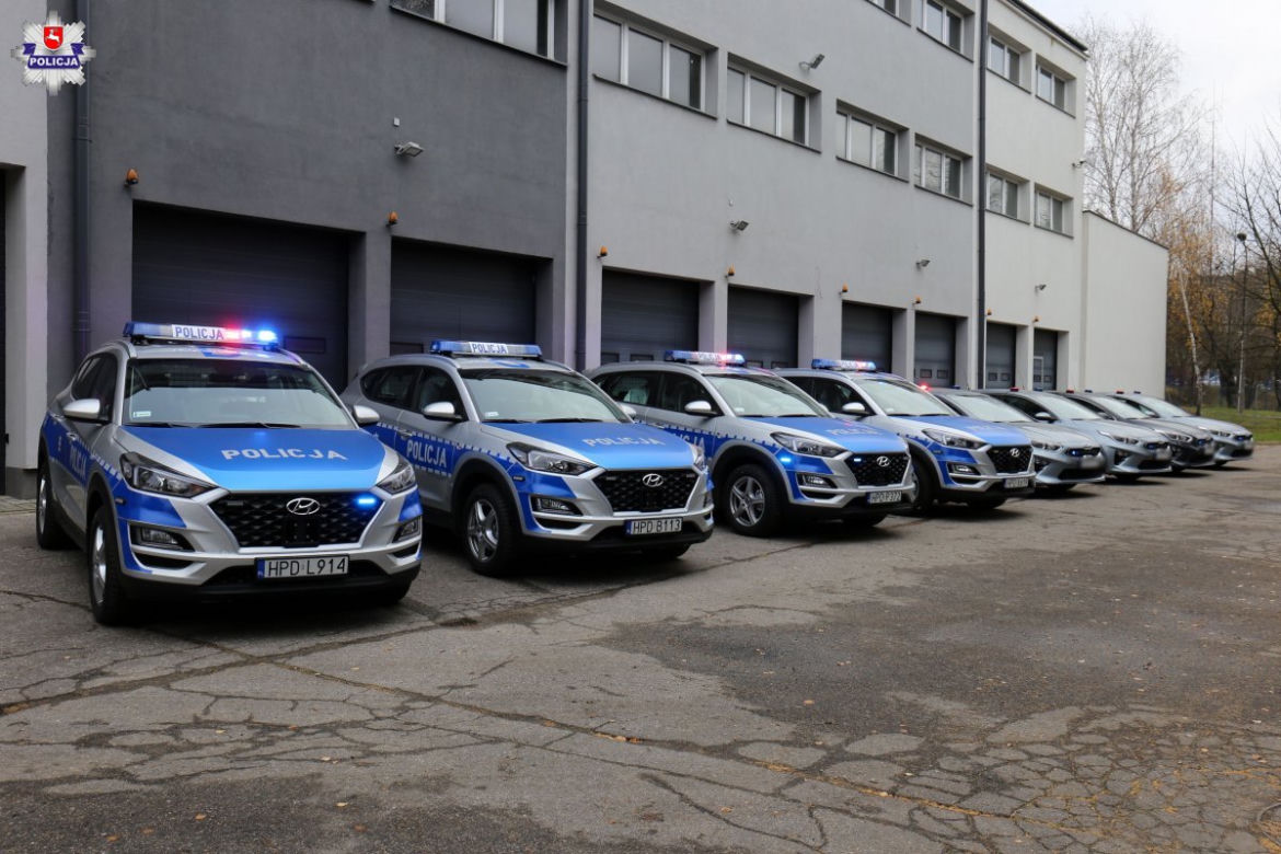Nowe radiowozy dla policjantów z Lubelszczyzny
