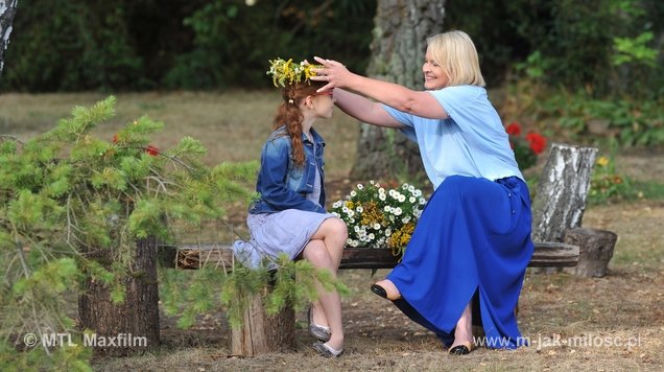 M jak miłość odcinek 1177. Ania (Weronika Wachowska), Marta (Dominika Ostałowska)