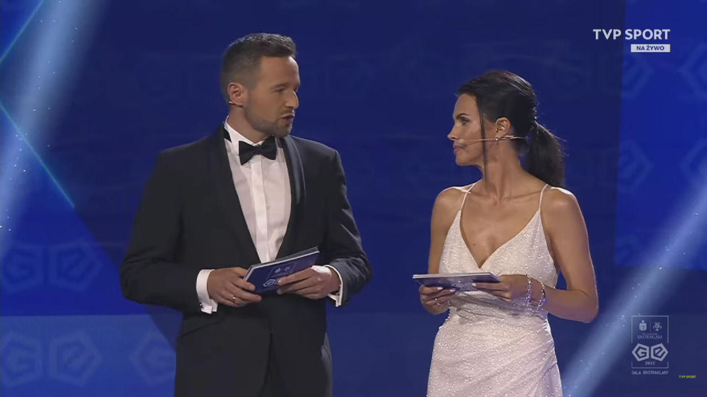 Sylwia Dekiert gala Ekstraklasy