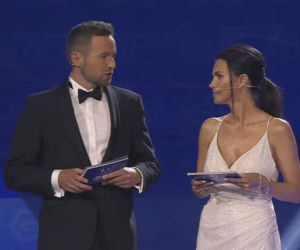 Sylwia Dekiert gala Ekstraklasy