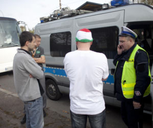 Tóskobus zatrzymany przez policję