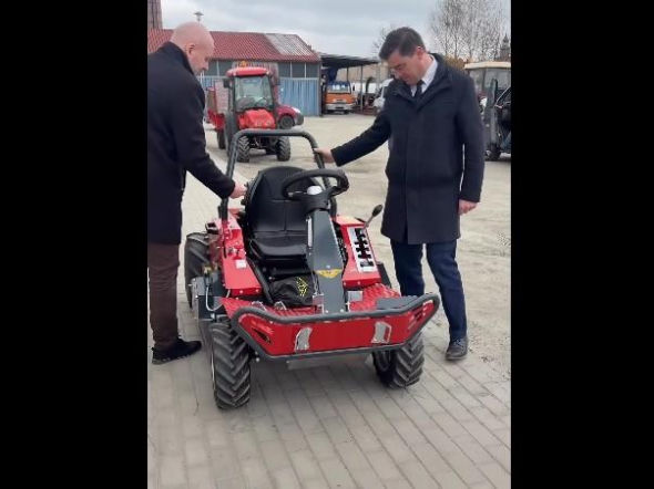MZZ odnawia sprzęt. Kupił dwa traktorki koszące za blisko 130 tysięcy
