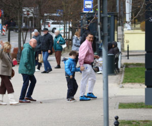 Misiek Koterski spędza Wielkanoc z rodziną w Sopocie