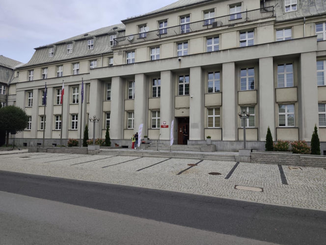 Protest górników i hutników