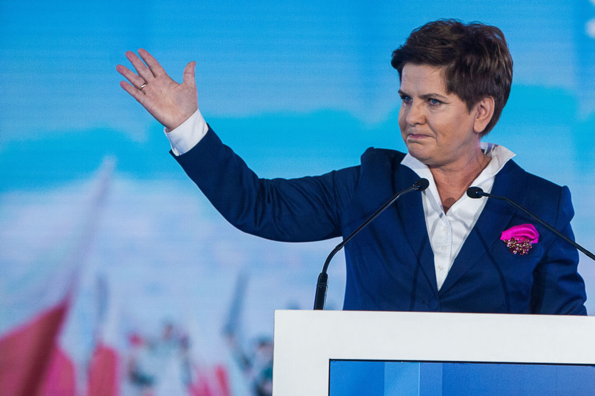 Beata Szydło w młodości