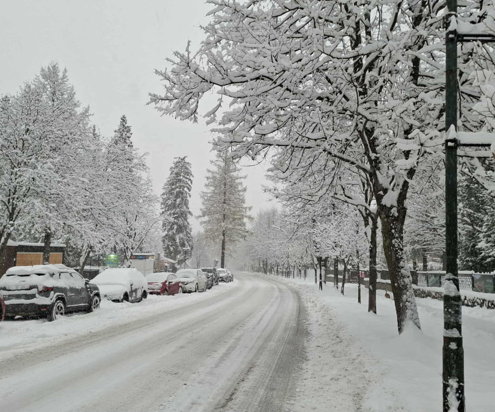 Atak zimy w Zakopanem