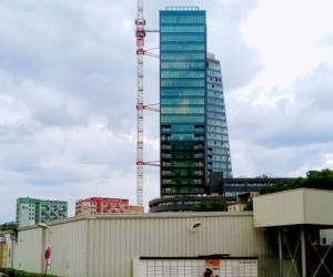 Budowa Hanza Tower - lipiec 2020