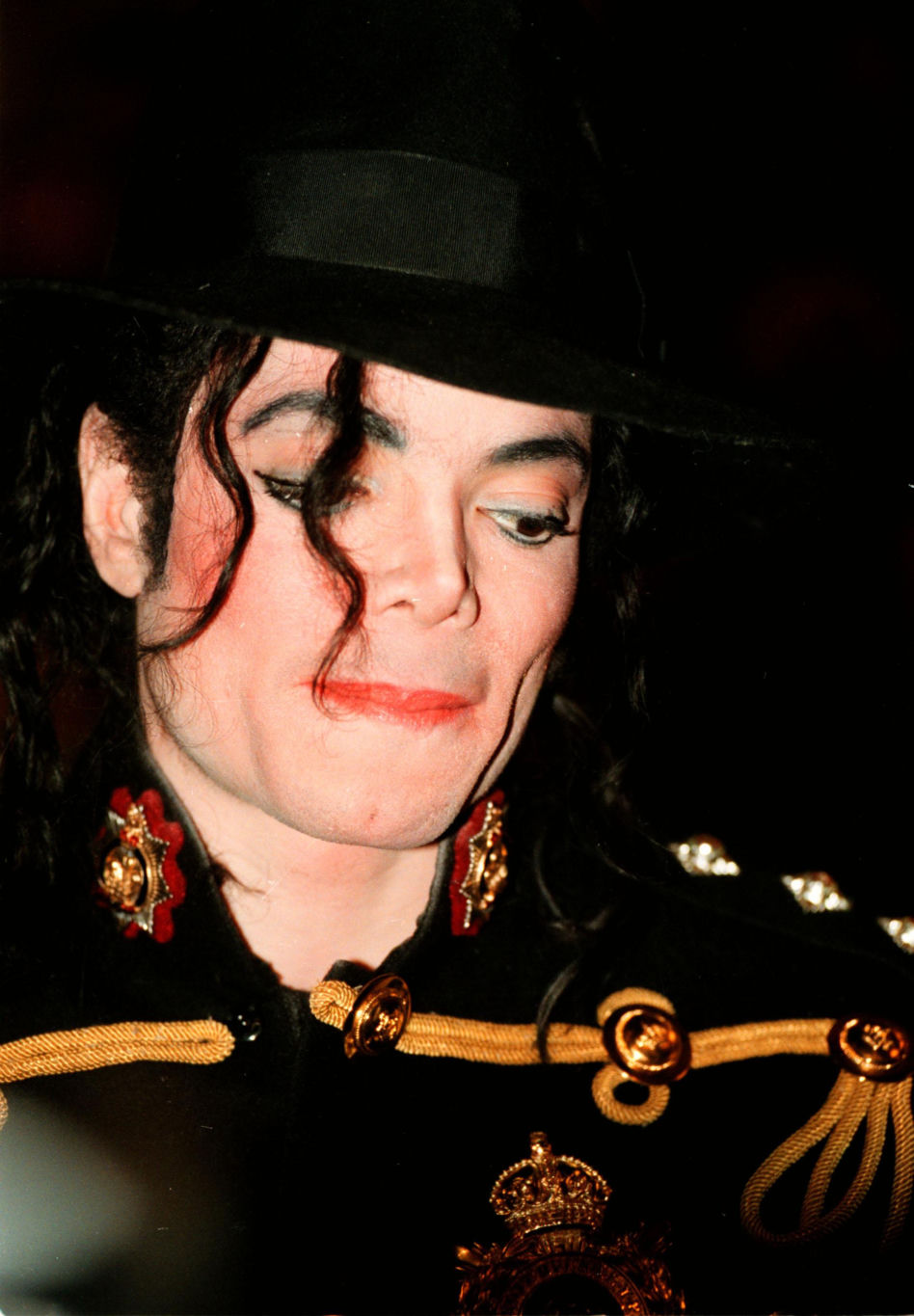 Michael Jackson podczas drugiej wizyty w Polsce w 1997 roku