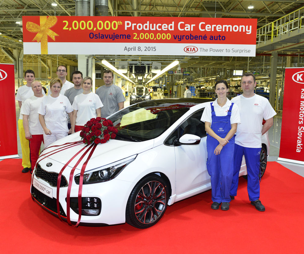 Kia wyprodukowała 2 000 000 aut w Europie