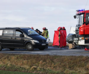 Śmiertelny wypadek w Zielęciach pod Brzegiem