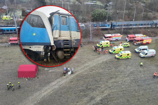 Katastrofa kolejowa w Czechach