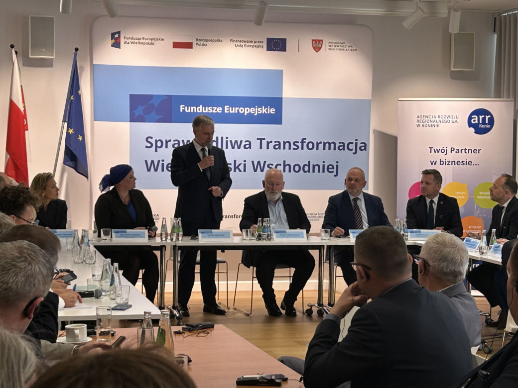 Przebieg transformacji w Wielkopolsce Wschodniej oceniał Frans Timmermans