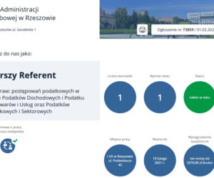 Praca w urzędach w Rzeszowie. Aktualne oferty pracy. Gdzie szukają pracowników? Ile można zarobić? [LISTA]