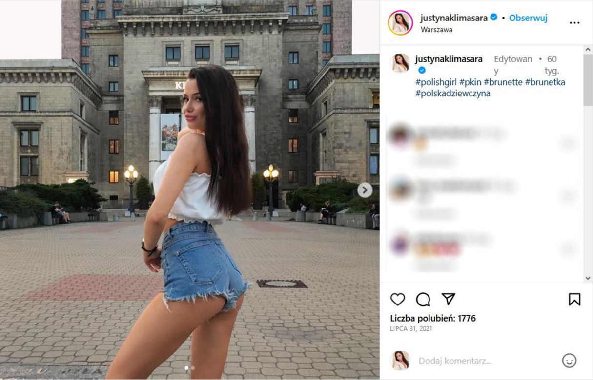 Justyna Klimasara na gorących zdjęciach