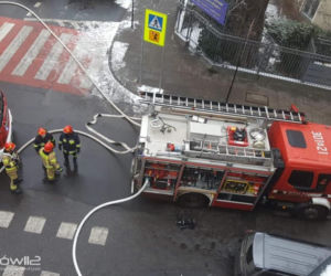 Pożar w Krakowie! Dwójka dzieci PRAWIE SPŁONĘŁA