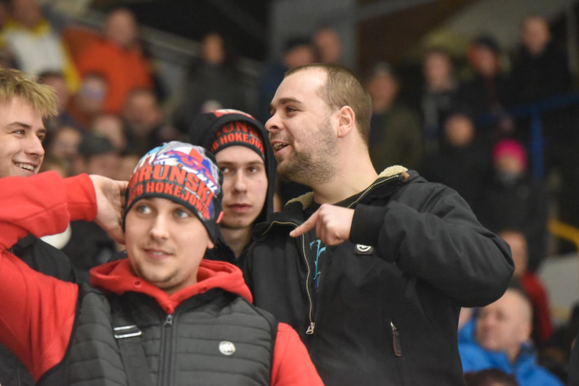 KH Energa Toruń - JKH GKS Jastrzębie 3:5, zdjęcia kibiców i zawodników z meczu nr 6