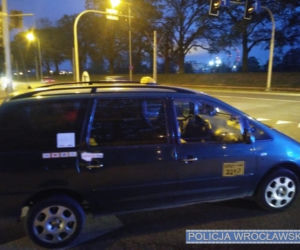 Fałszywy taksówkarz woził pasażerów po Wrocławiu