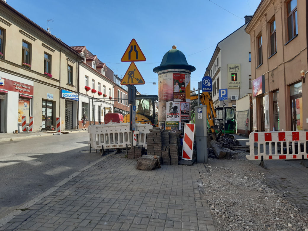 Remont na ulicy Bernardyńskiej