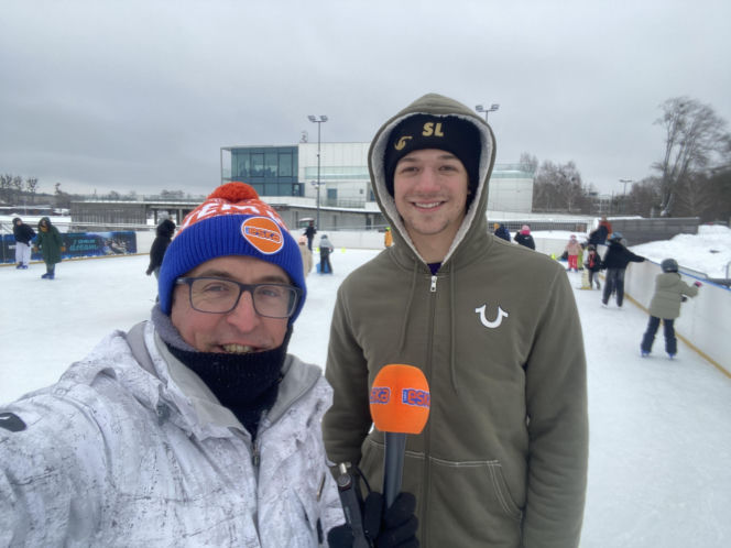 Lodowisko w Centrum Rekreacyjno-Sportowym Ukiel