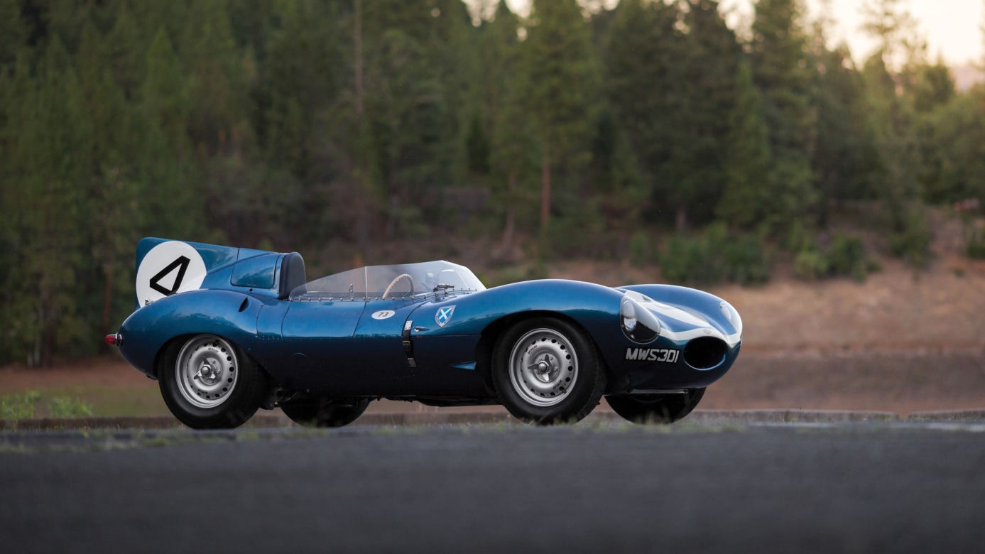 Jaguar D-Type, zwycięzca wyścigu 24h Le Mans z 1956 roku