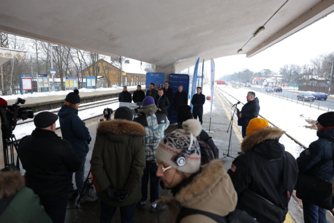 Rozbudowa linii Warszawa Wawer - Otwock