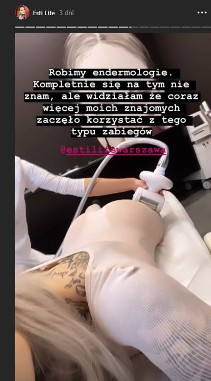 Wnuczka Millera wygładza sobie pupę