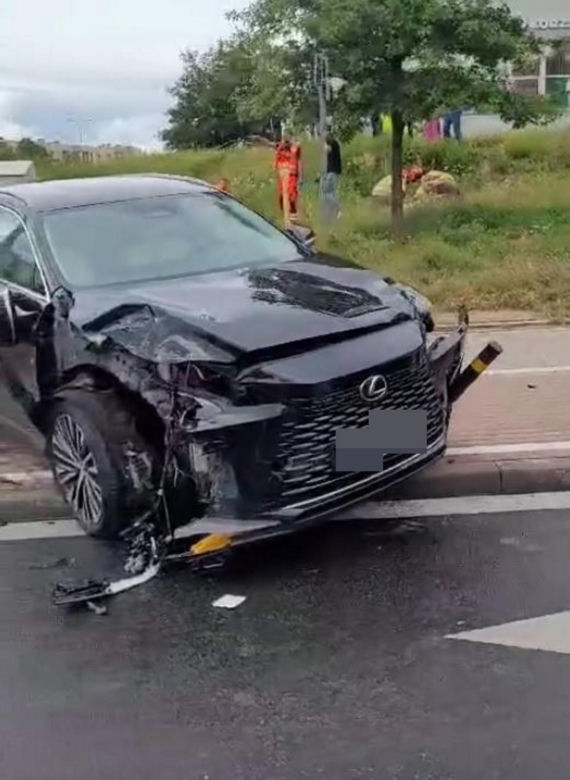 Dramatyczny wypadek w Gdyni, auto wjechało w ludzi! Lądował śmigłowiec LPR