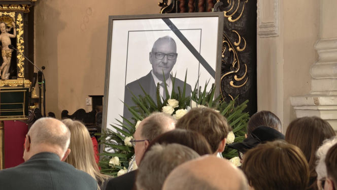 Pogrzeb burmistrza Koźmina Wielkopolskiego