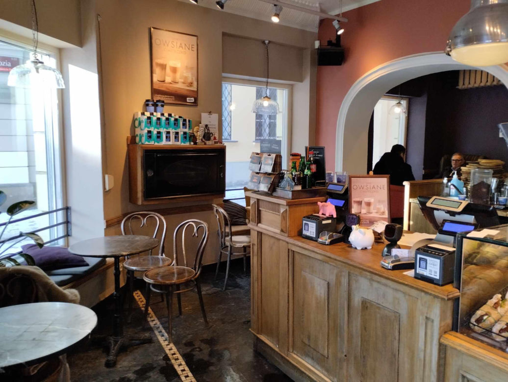 Green Caffè Nero - Telimena na Krakowskim Przedmieściu 