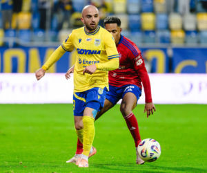 Arka Gdynia - Raków Częstochowa, zdjęcia kibiców i piłkarzy z meczu 17. kolejki PKO BP Ekstraklasy