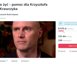 Syn Krawczyka zbiera pieniądze by żyć