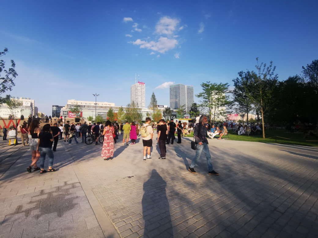 Uroczyste otwarcie placu Centralnego w Warszawie (4.06.2025)