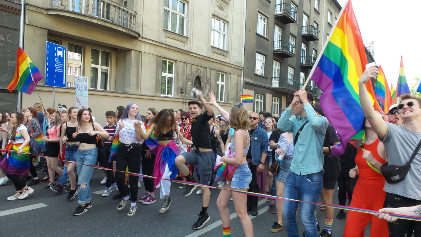 Wielki Marsz Równości przeszedł 18.05.2019 przez Kraków