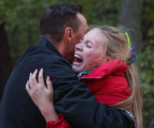 Na Wspólnej, odcinek 3389: Daria (Patrycja Topajew), Sławek Dziedzic (Mariusz Słupiński)