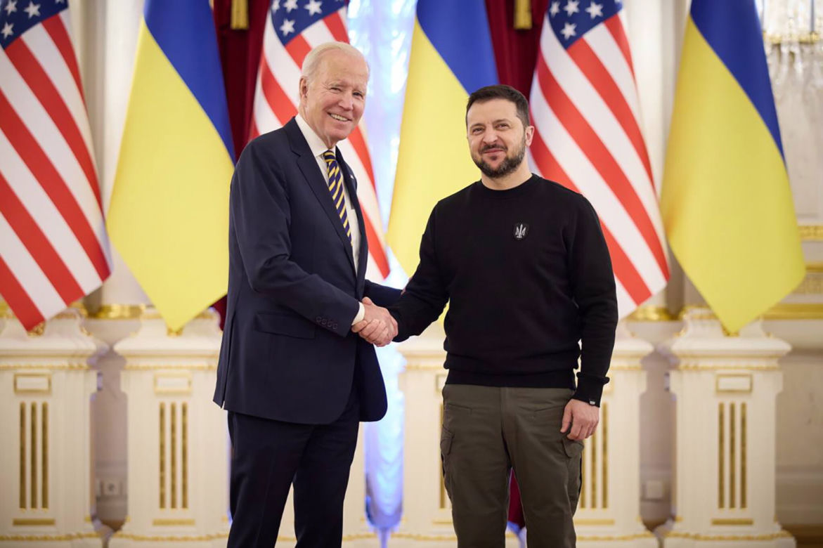 Joe Biden w Kijowie