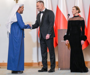 Nawroccy zadali szyku na spotkaniu z Korpusem Dyplomatycznym