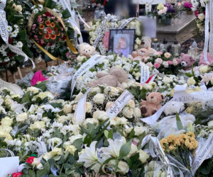 Grób zamordowanej Danusi