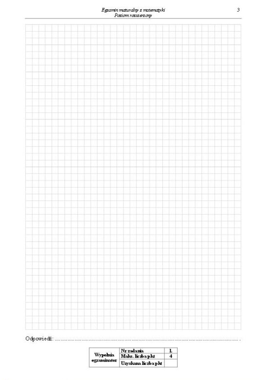 Matura 2014 matematyka poziom rozszerzony