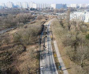 Nowy wiadukt przy ul. Kurlandzkiej w miejscu wyburzonego