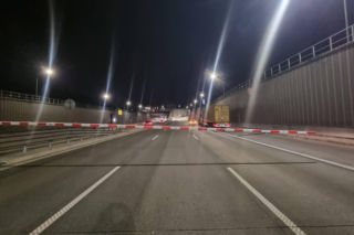 Pożar auta w tunelu na S2! Kierowcy utknęli w gigantycznym korku