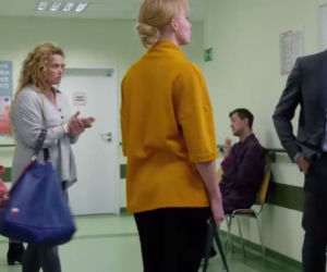 Przyjaciółki 13 sezon odc. 151. Wika (Roma Gąsiorowska), Wiktor (Paweł Deląg), Patrycja (Joanna Liszowska)