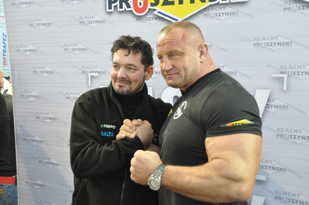 Targi Dach Forum w Kielcach z Mariuszem Pudzianowskim