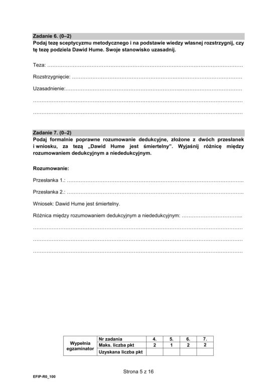 Matura 2021: filozofia. Arkusze CKE 