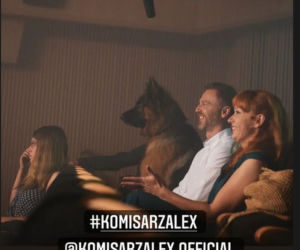 Komisarz Alex. Krystian Wieczorek (Piotr Górski), Magdalena Walach (Lucyna) na planie