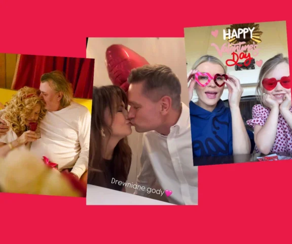 Gorące Walentynki gwiazd. Gessler migdali się z mężem. Orłoś kupuje łóżko