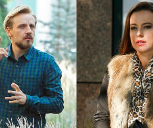 O mnie się nie martw 3 sezon. Zuzanna (Anna Mucha), Krzysiek Małecki (Paweł Domagała)