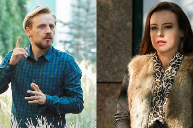O mnie się nie martw 3 sezon. Zuzanna (Anna Mucha), Krzysiek Małecki (Paweł Domagała)