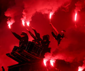 Górnik Zabrze - Legia Warszawa: Zdjęcia kibiców i zawodników z hitu 13. kolejki PKO BP Ekstraklasy