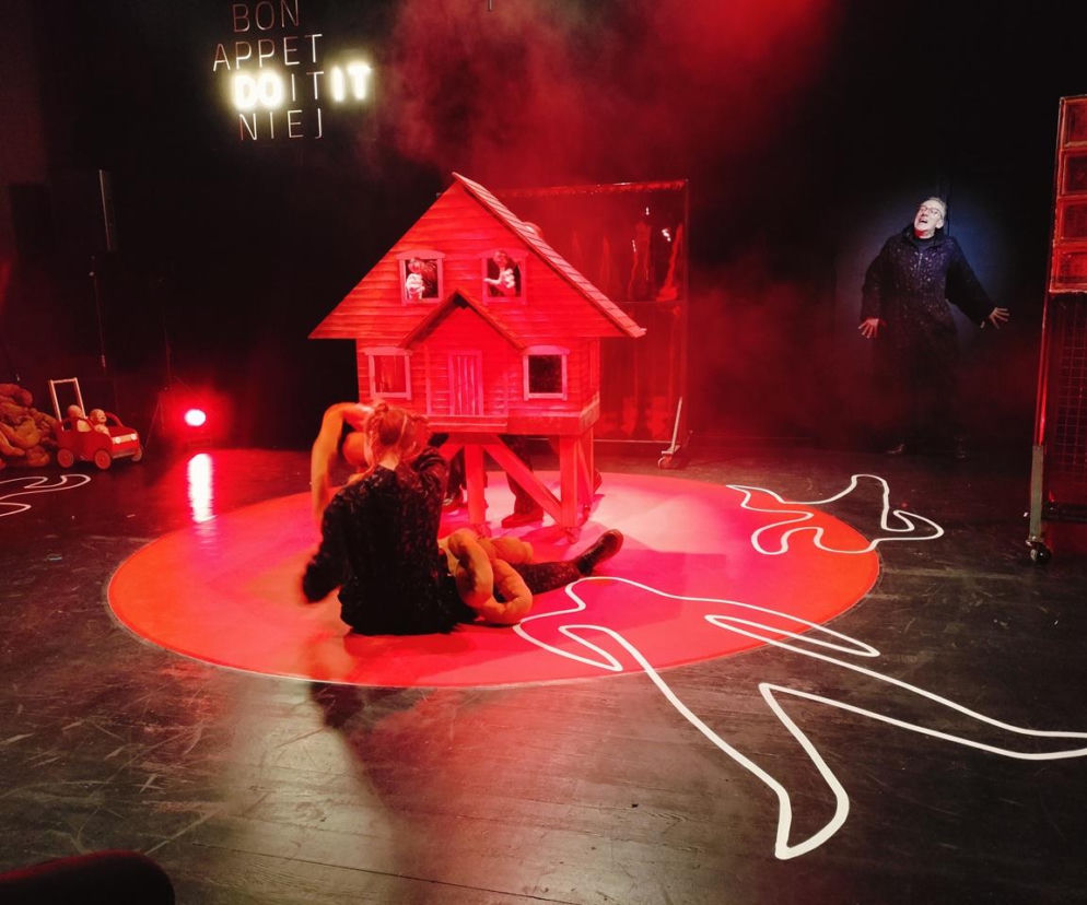 Prawdziwa zbrodnia spektakl Teatru Lalek Pleciuga