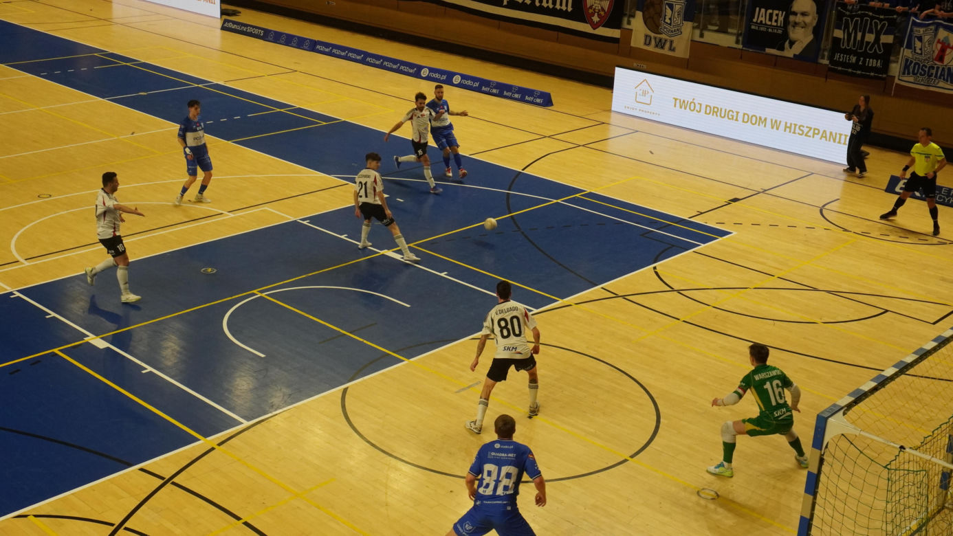 Drużyna Wiary Lecha - Legia Warszawa w 1/16 Pucharu Polski w futsalu
